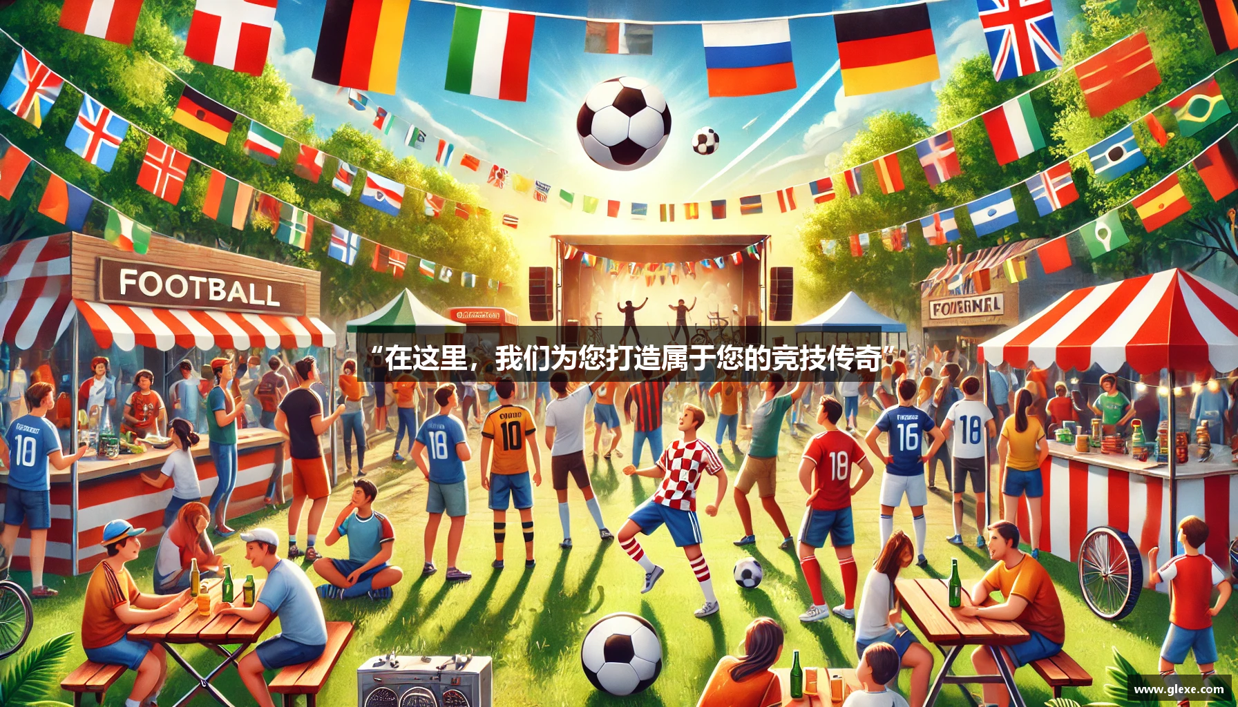 “在这里，我们为您打造属于您的竞技传奇”